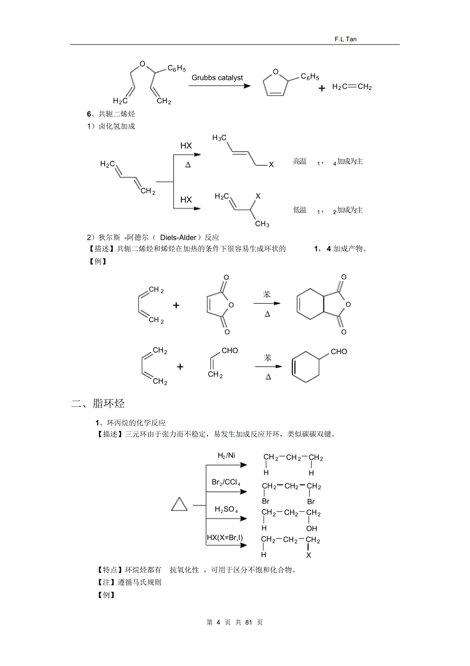 大学有机化学人名反应总结_第4页