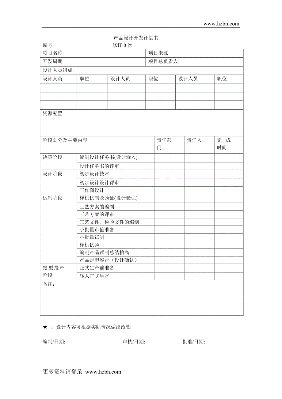 产品设计开发计划书_第1页