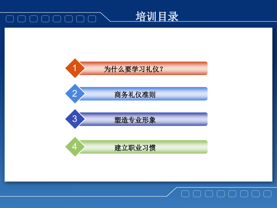 塑造商务形象之商务礼仪常识培训（版本二）_第2页