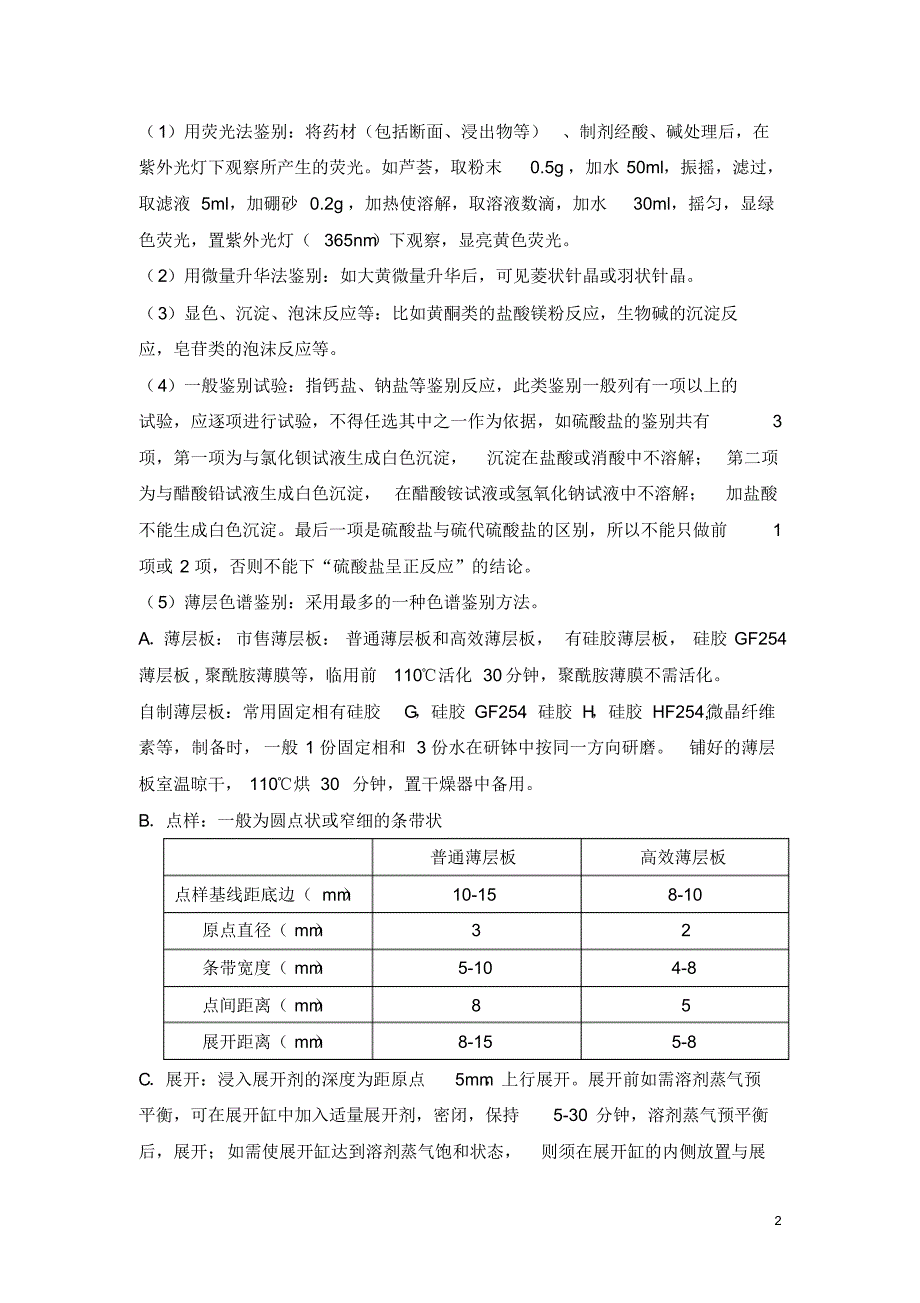 张小茜-中药常用检验方法介绍_第2页