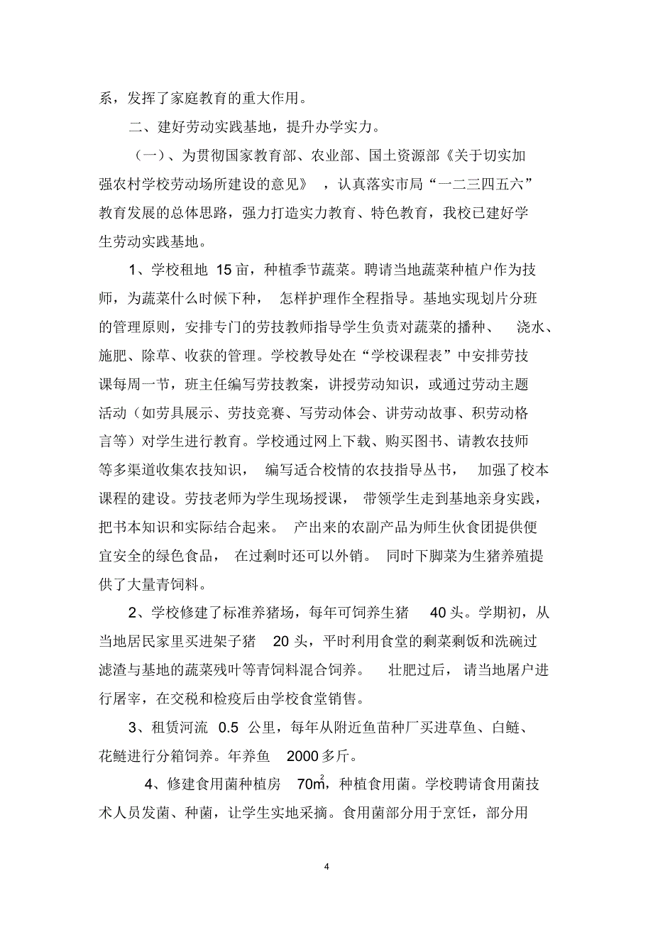 打造教育特色,提升办学实力_第4页