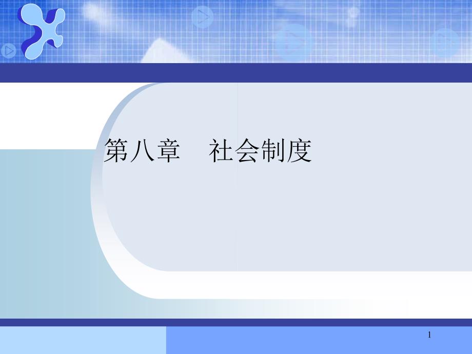 8第八章+社会制度_第1页