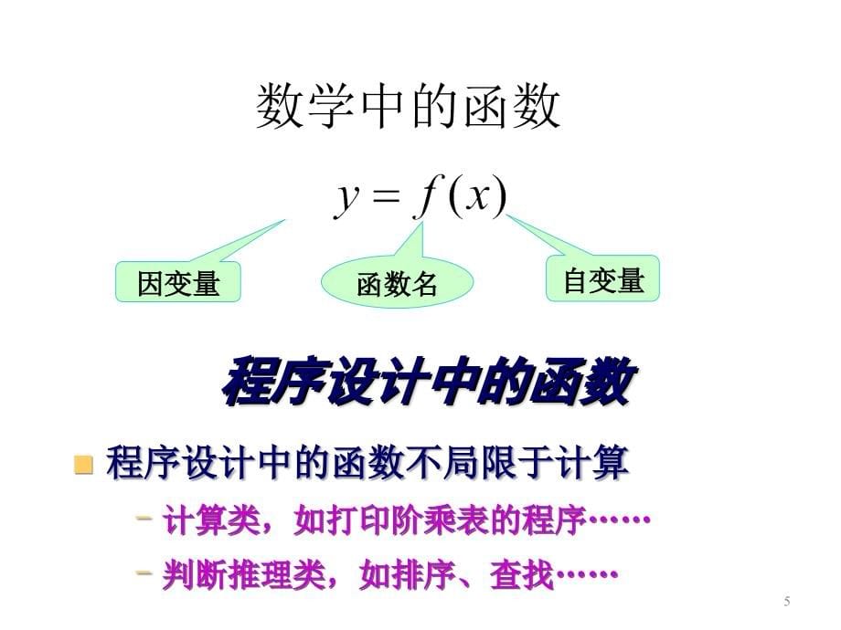 c语言课件7 Function_第5页