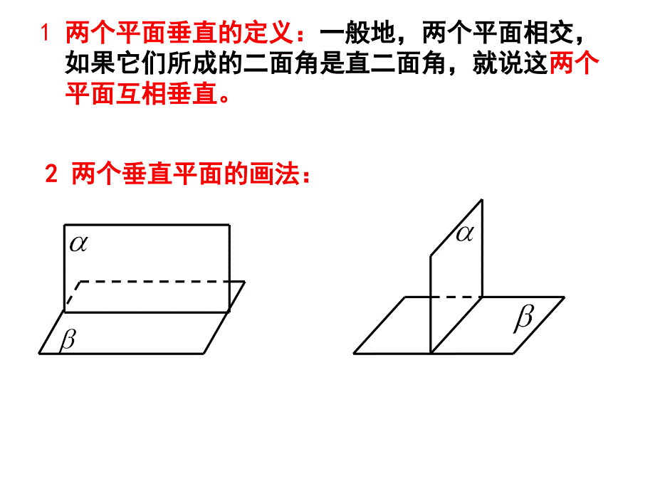 两个平面垂直的判定和性质_第2页