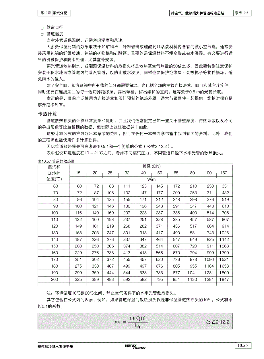 排空气、散热损失和管道标准总结_第3页