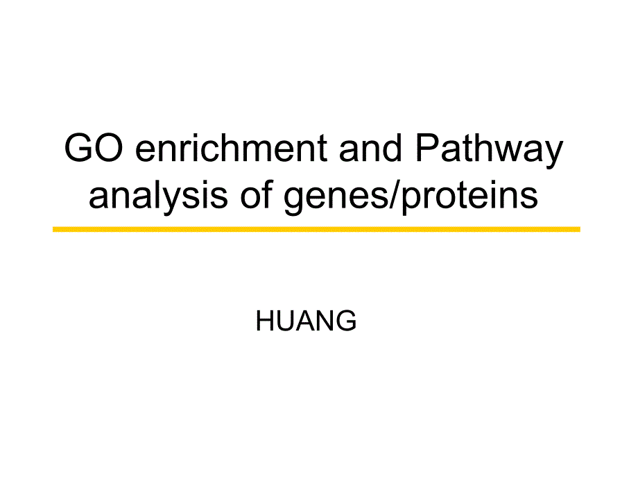 GO enrichment and Pathway analysis of genes_第1页