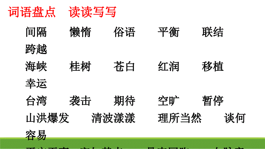 人教版四上语文园地六_第1页