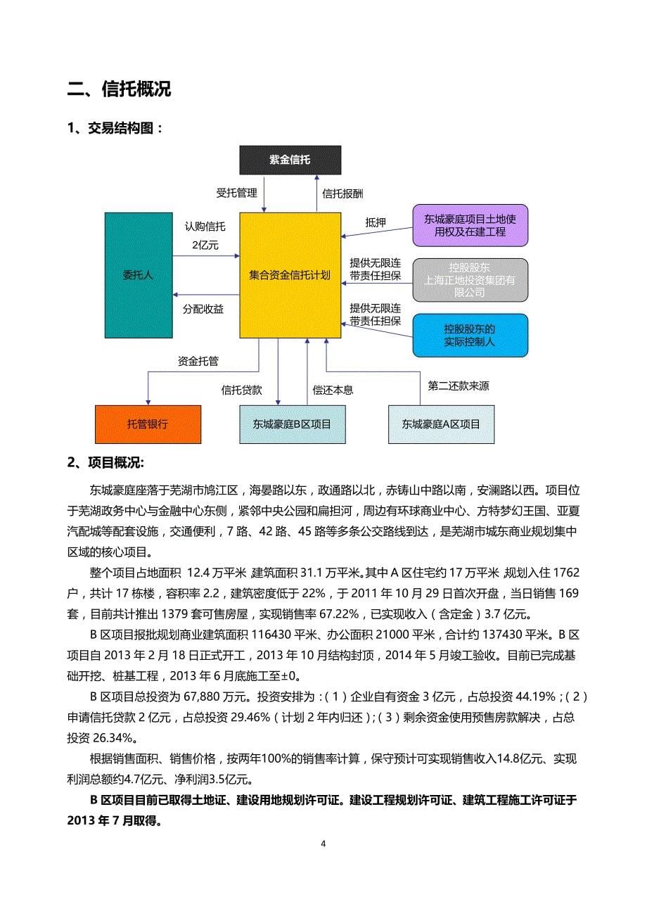 芜湖正地东城豪庭项目尽职调查报告-发行版_第5页