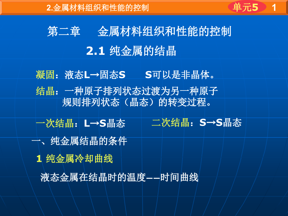 《机械设计基础》PPT课件-第二章 金属材料组织和性能的控制_第1页