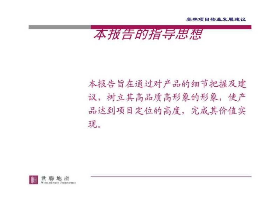 深圳美林项目物业发展建议_第2页