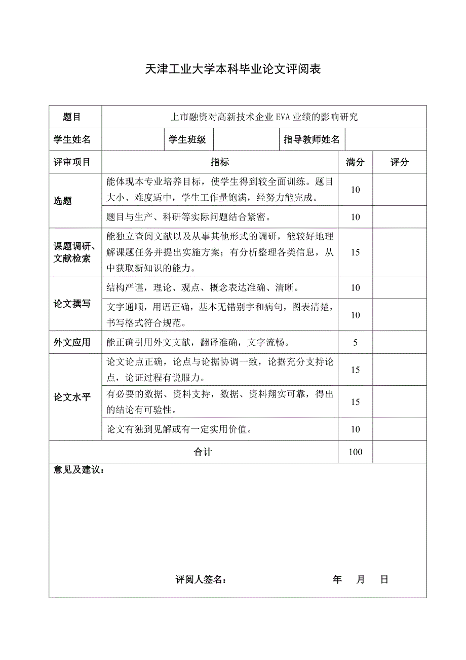 上市融资对高新技术企业EVA业绩的影响研究毕业论文_第4页