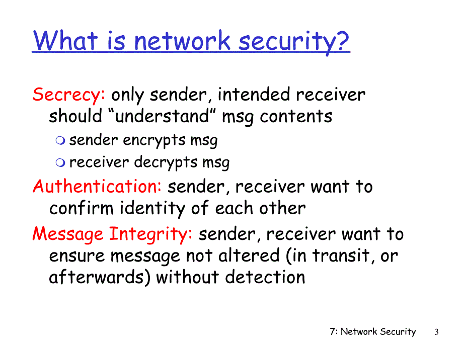 全套英文版《计算机网络》PPT电子课件教案-Chapter 7 Network security_第3页