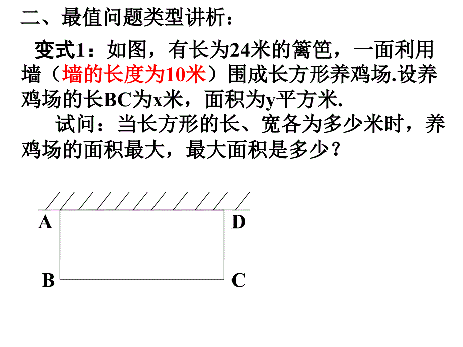 二次函数的复习应用------最值问题_第4页