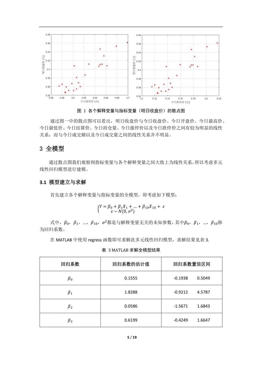 回归大作业-基于多元线性回归的期权价格预测模型_第5页