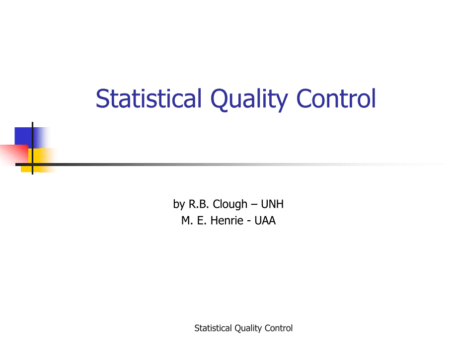 Statistical Quality Control_第1页