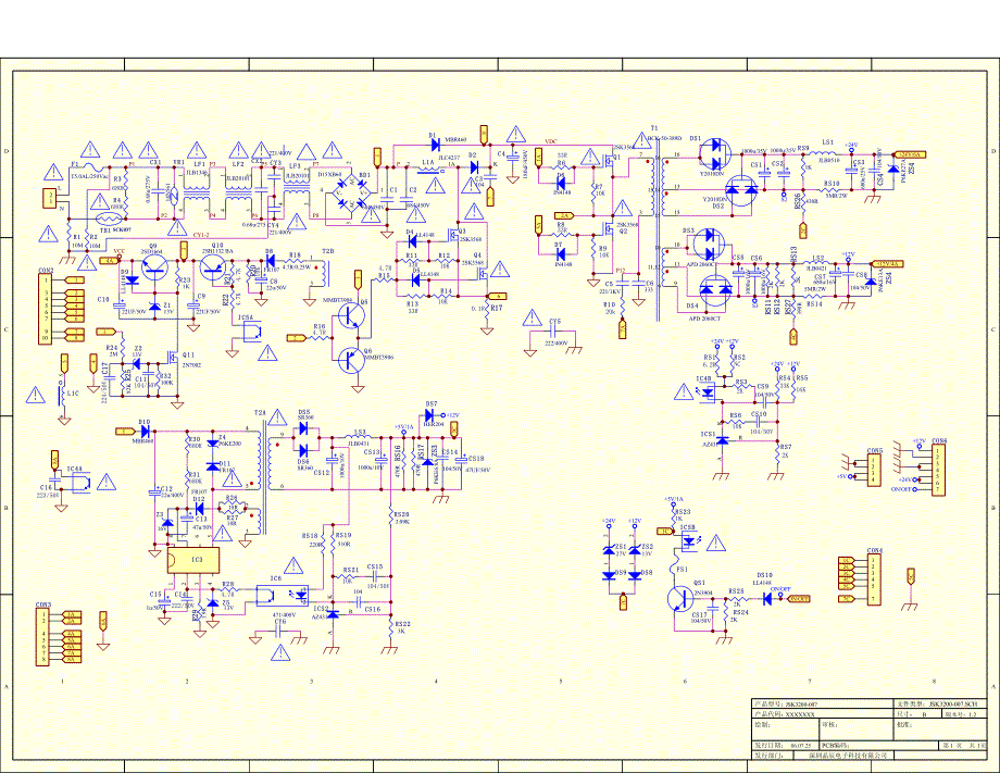 jsk3200-007电源板线路图 .aspx_第1页