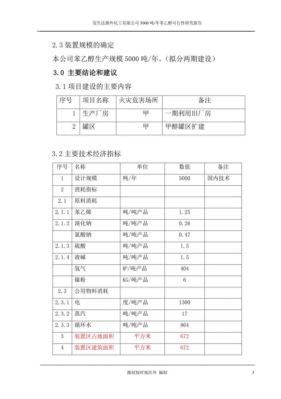 年产5000吨苯乙醇项目可行性研究报告_第3页