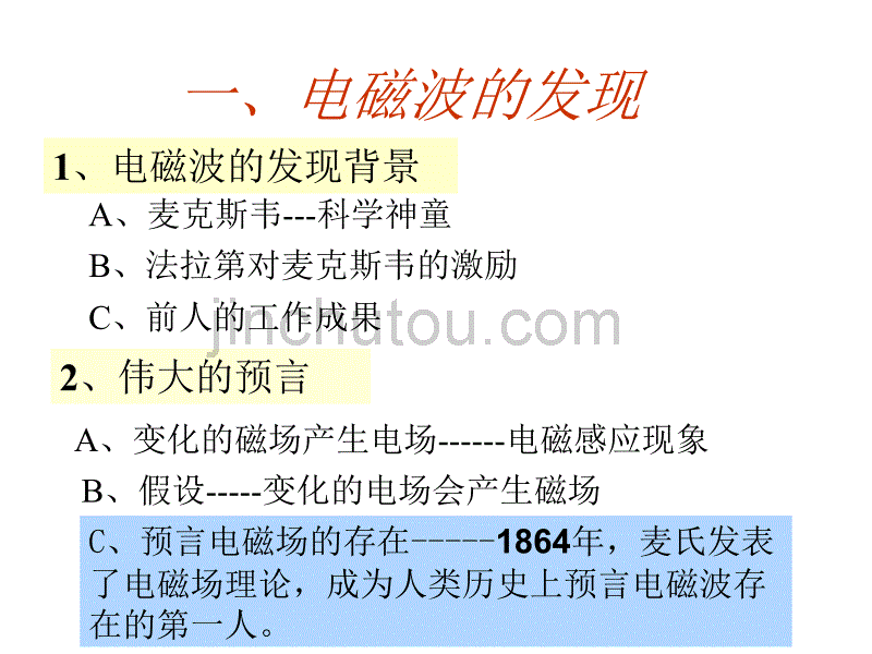 14.1　电磁波的发现3 [最新]_第1页