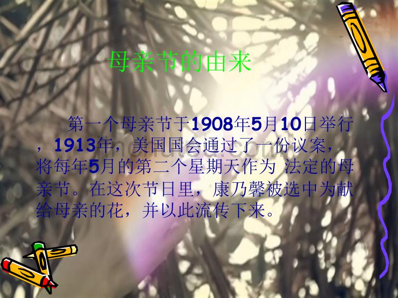 母亲节主题班会82928_第3页