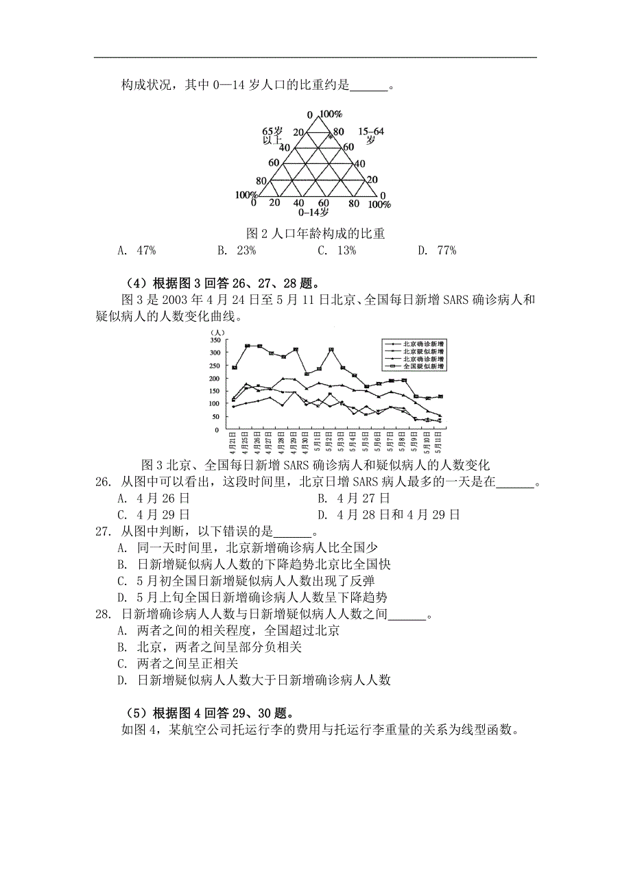 2010年上海市公务员考试行测真题及答案_第4页