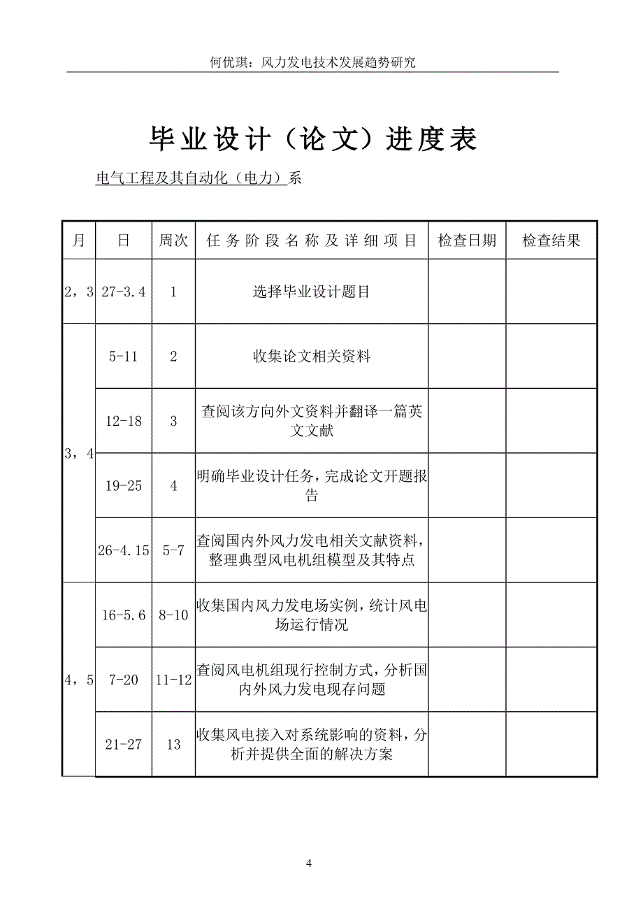 风力发电技术发展趋势研究毕业设计_第4页