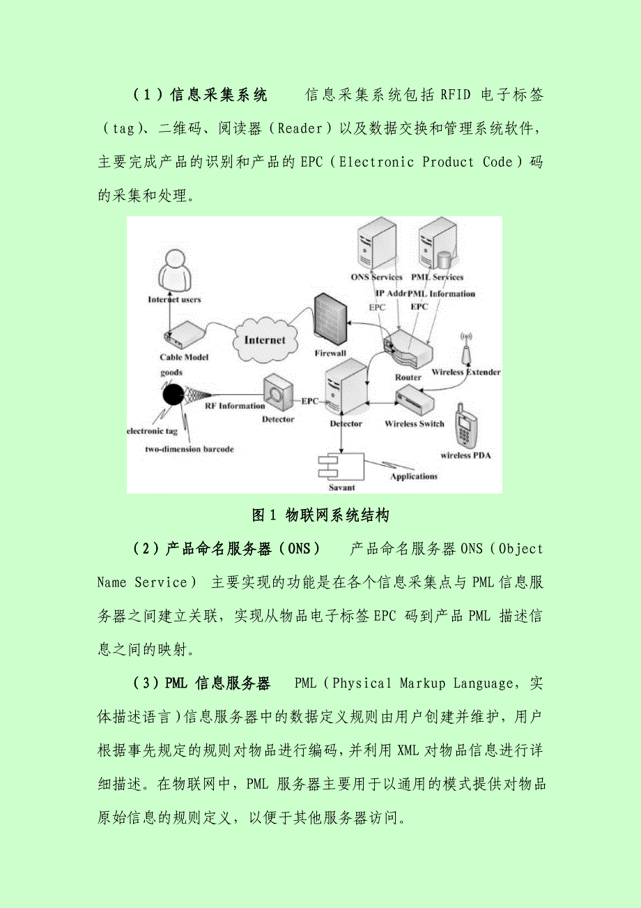 物联网技术在我国食品安全领域的应用及相关系统设计研究毕业论文_第4页