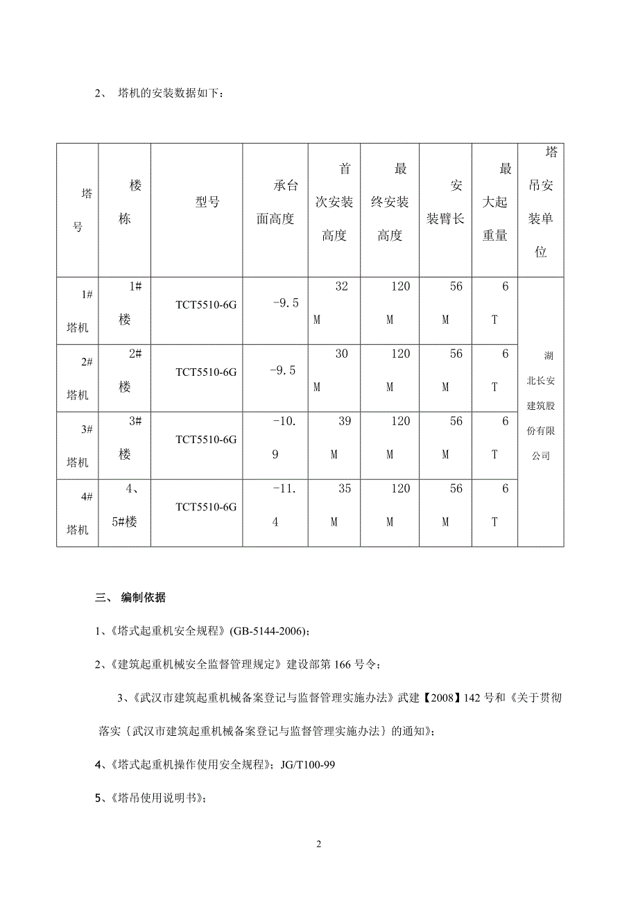 多塔防碰撞专项施工方案_第2页