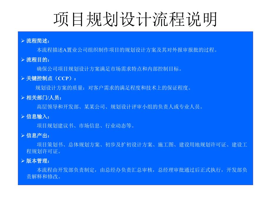 项目规划设计流程说明_第1页