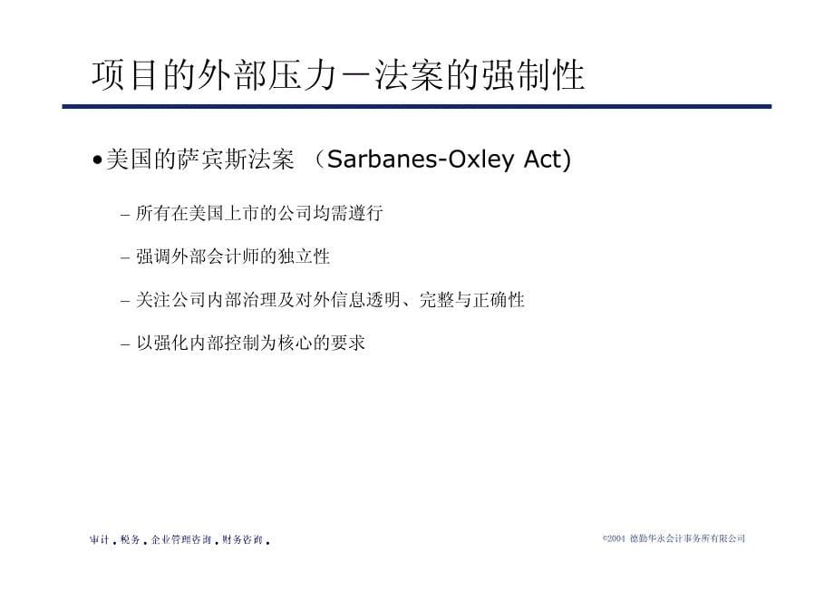 内部控制项目培训【一份非常好的专业参考资料】_第5页