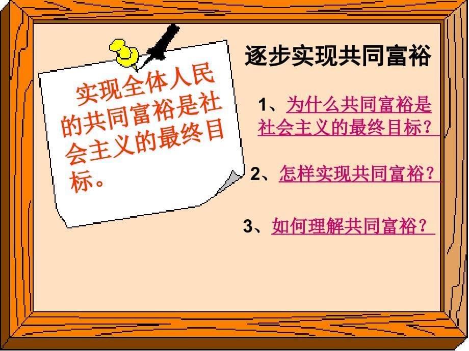 全面建设小康社会,逐步实现共同富裕_第5页