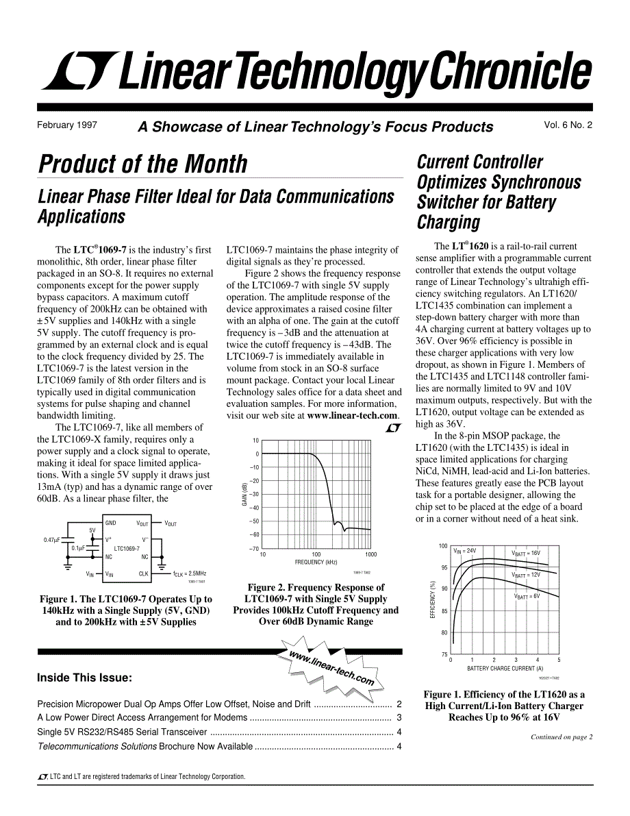 电子集成电路线性技术连载（LT公司器件资料）35_第1页