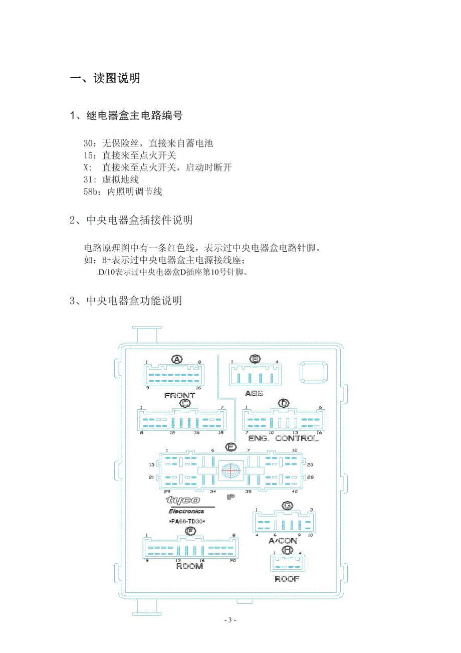 奇瑞开瑞整车电路图维修手册_第3页