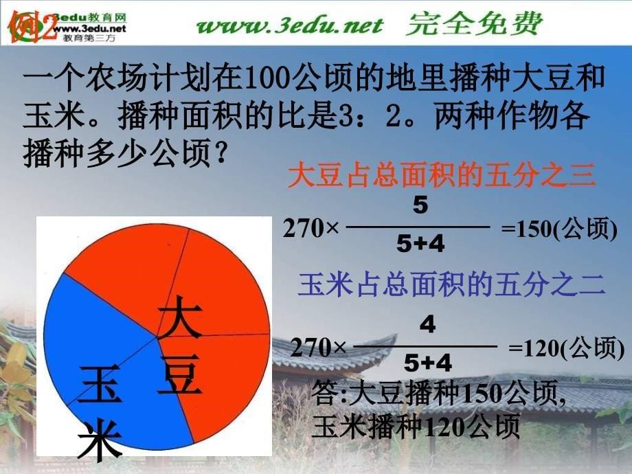 六年级数学按比例分配应用题 2_第5页