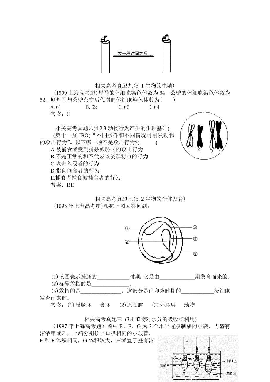 高考生物考试复习资料_第5页