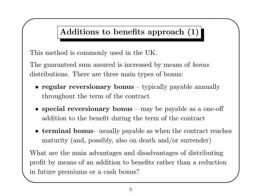 英国citi大学寿险精算(Life Insurance)讲义unit3_notes_第5页