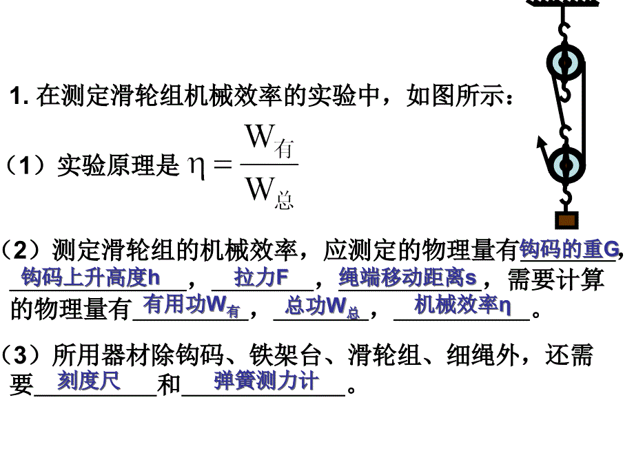 八年级物理实验复习课件_第3页