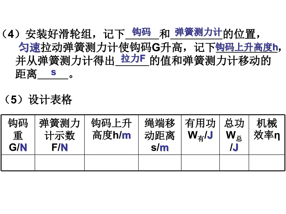 八年级物理实验复习课件_第4页