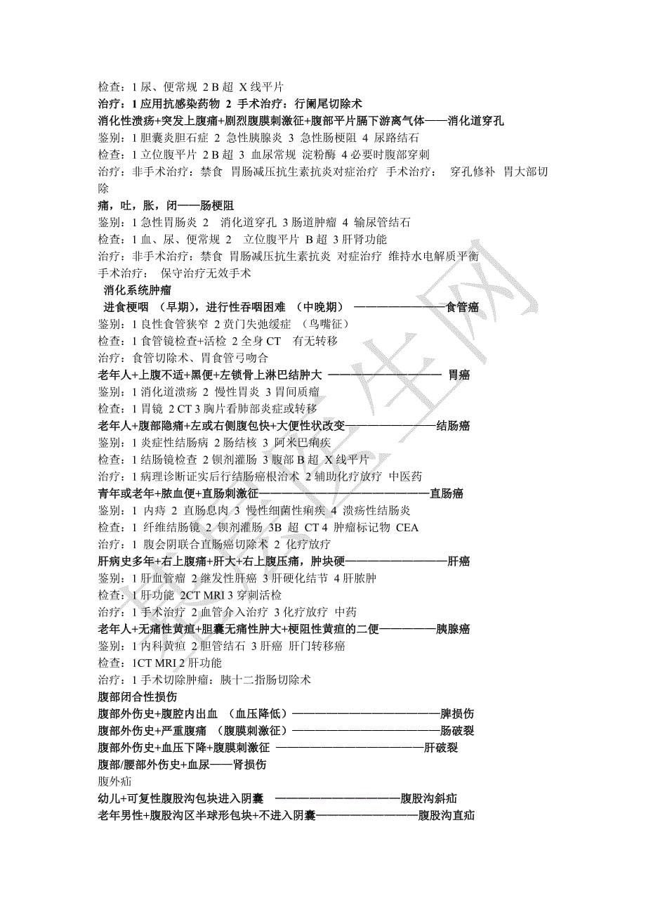 最新2013执业医师技能考试：贺银成病例分析总结笔记_第5页