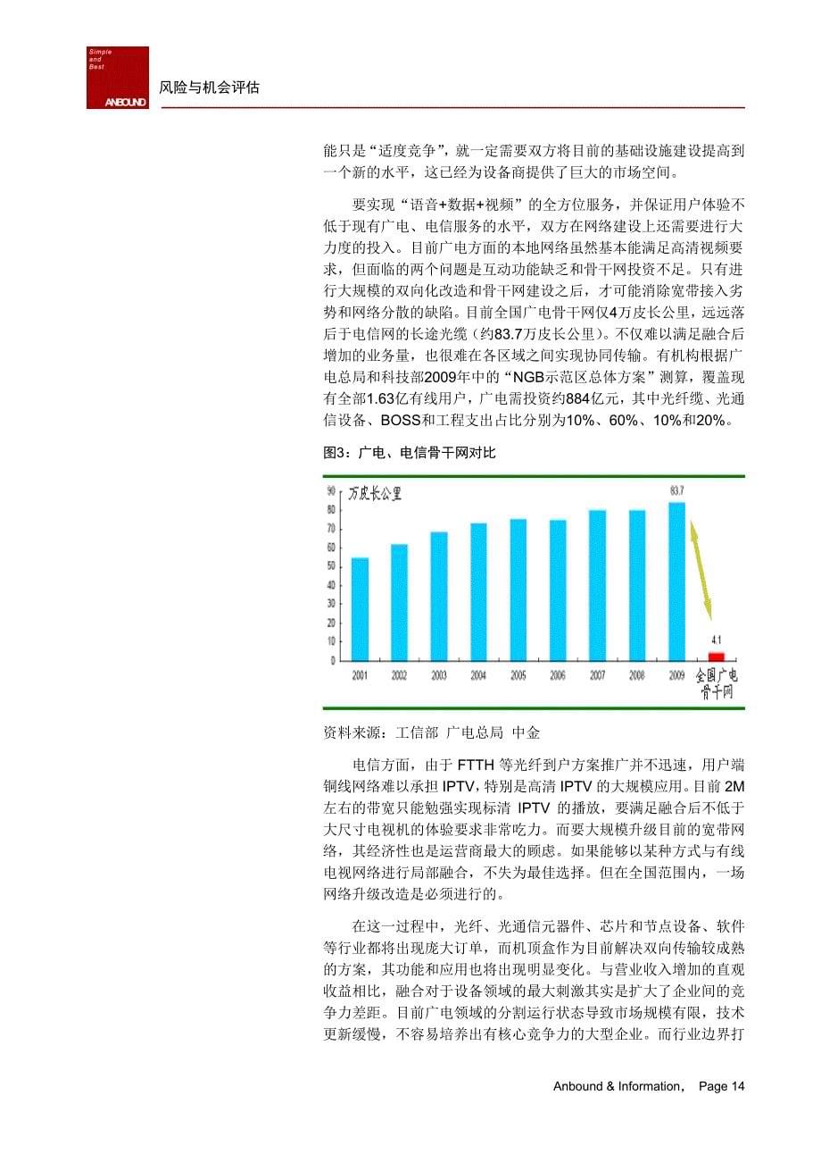 机会评估：三网融合的背景及前景分析_第5页