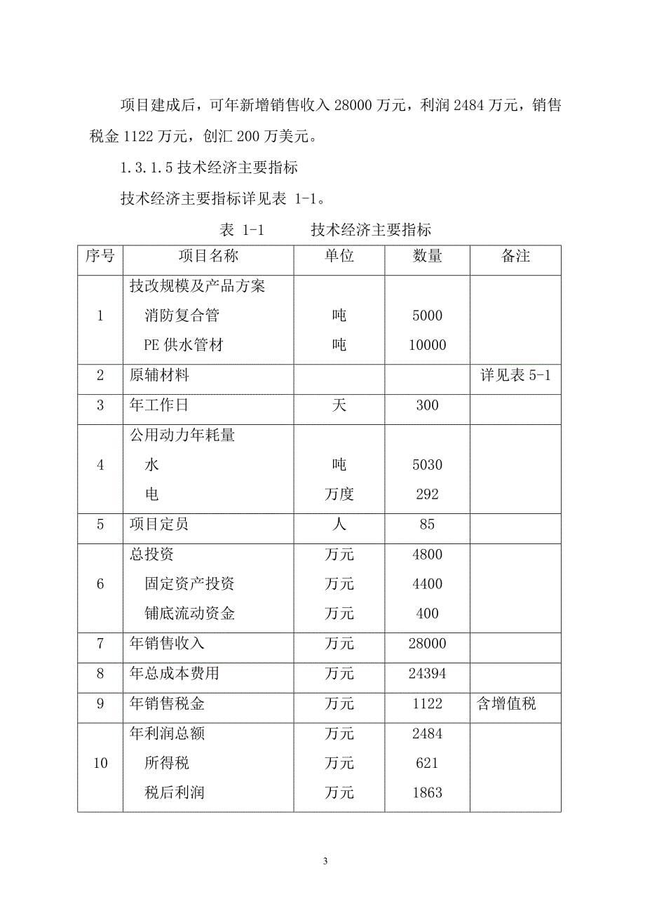 管材生产性项目可行性研究报告_第5页