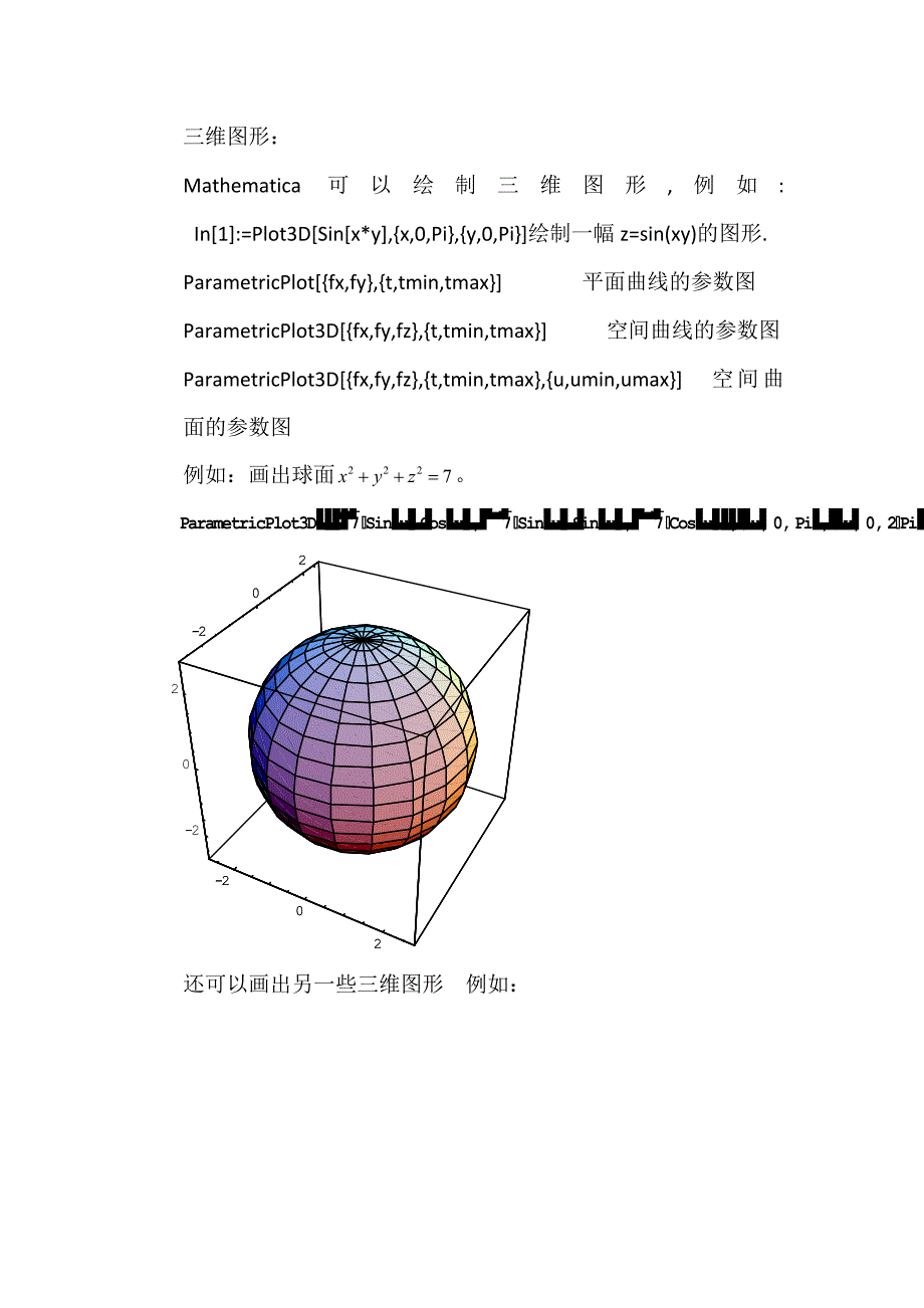 Mathematic的函数作图总结_第4页