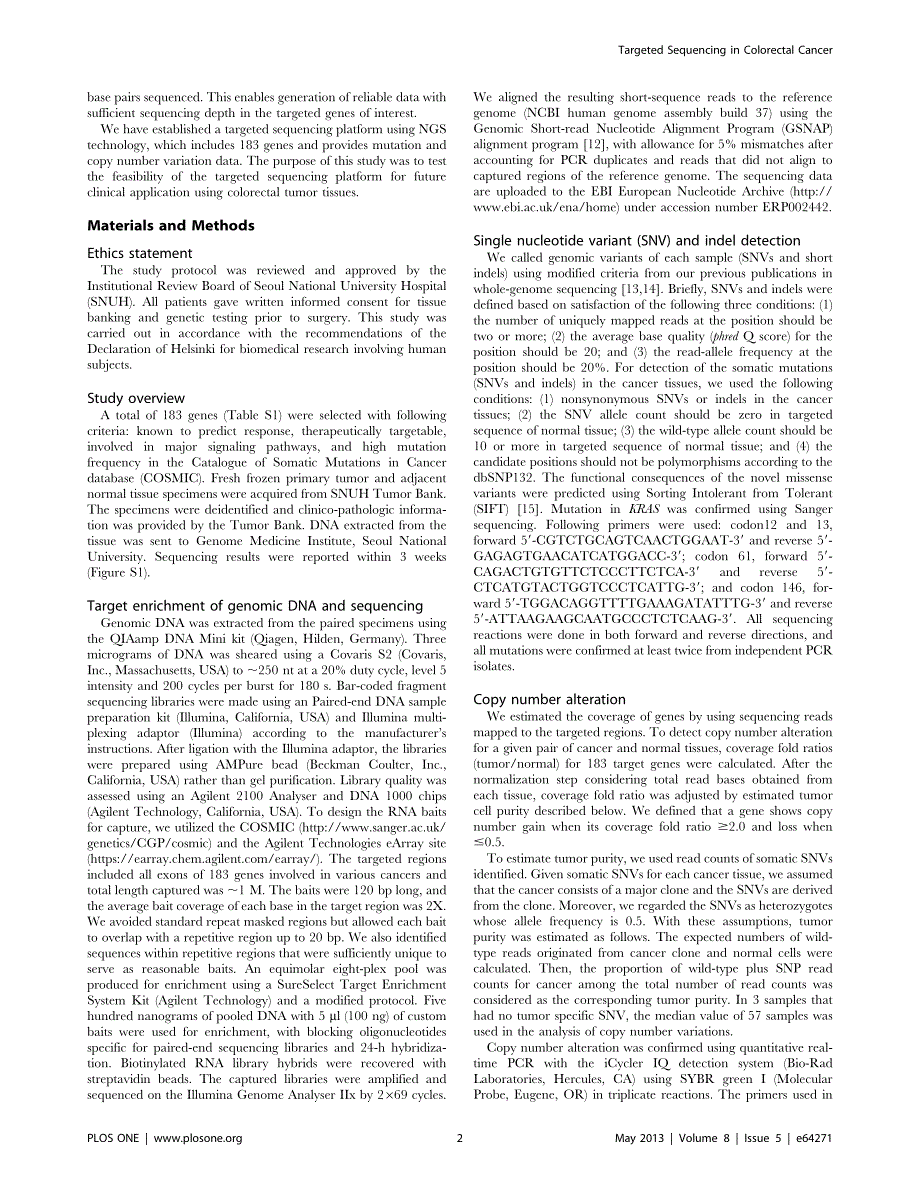 千年基因总部Macrogen结肠直肠癌研究成果_第2页