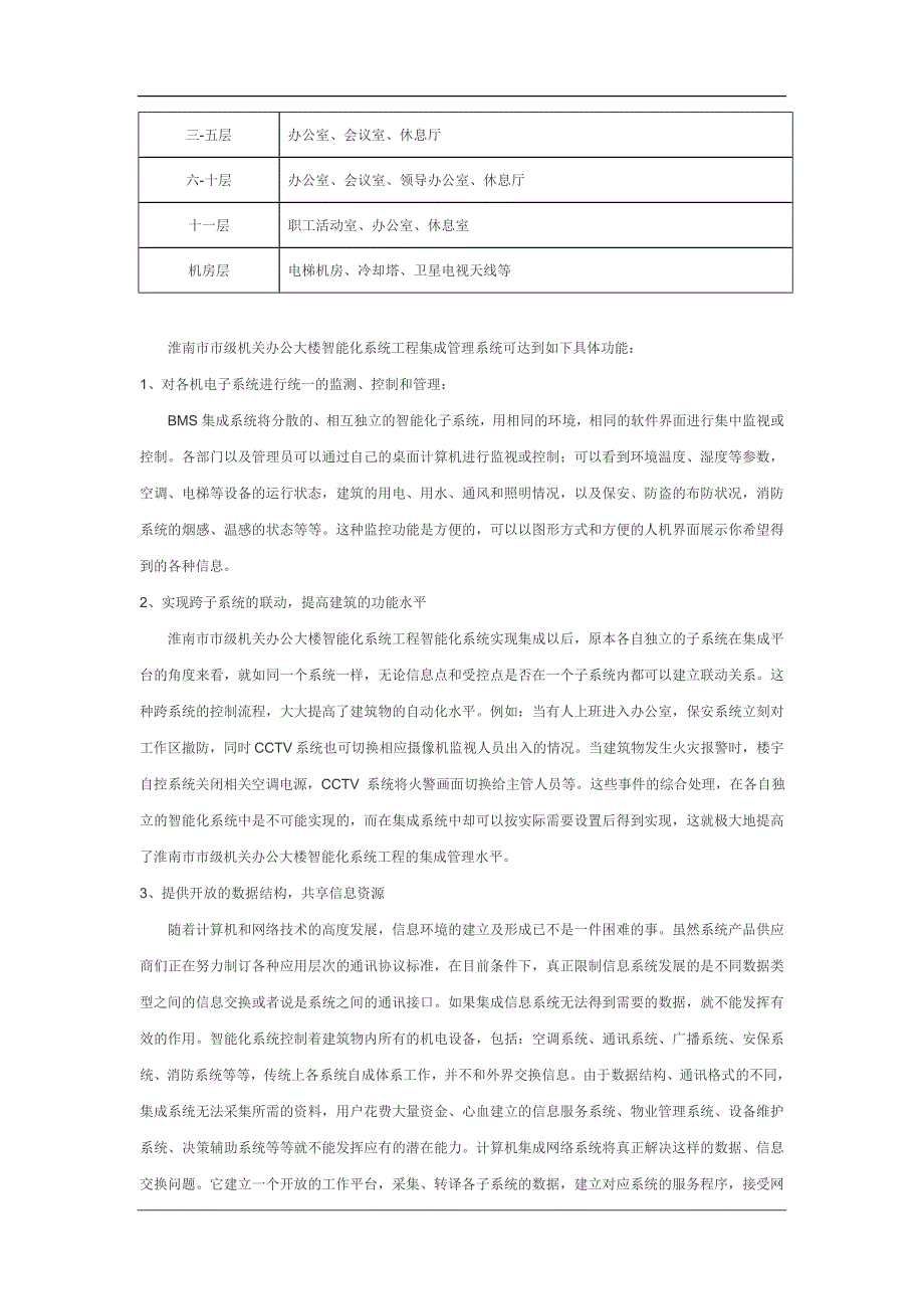 办公楼智能建筑标准系统集成_第2页