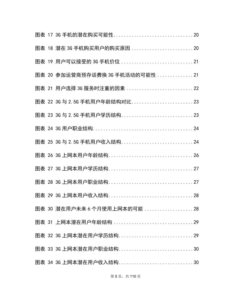 2009年中国移动互联网与3G用户调查报告_第5页