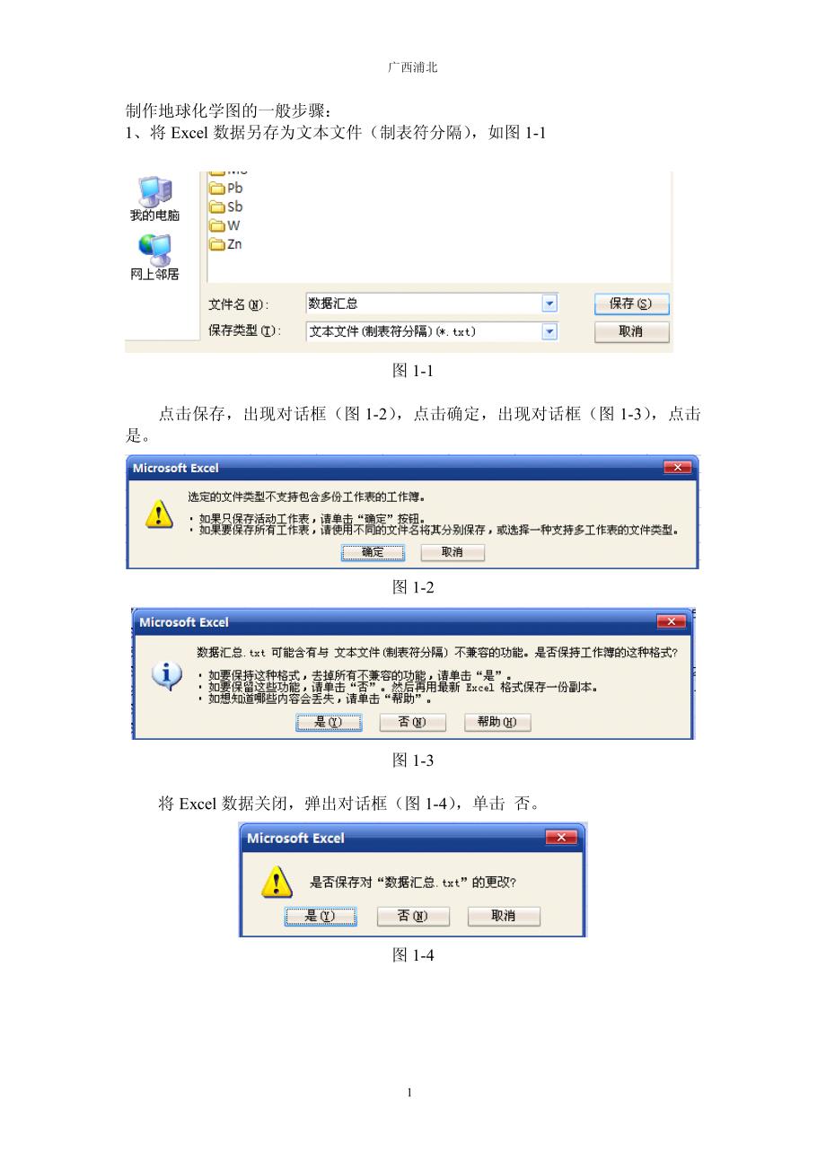 地球化学图制作步骤_第1页