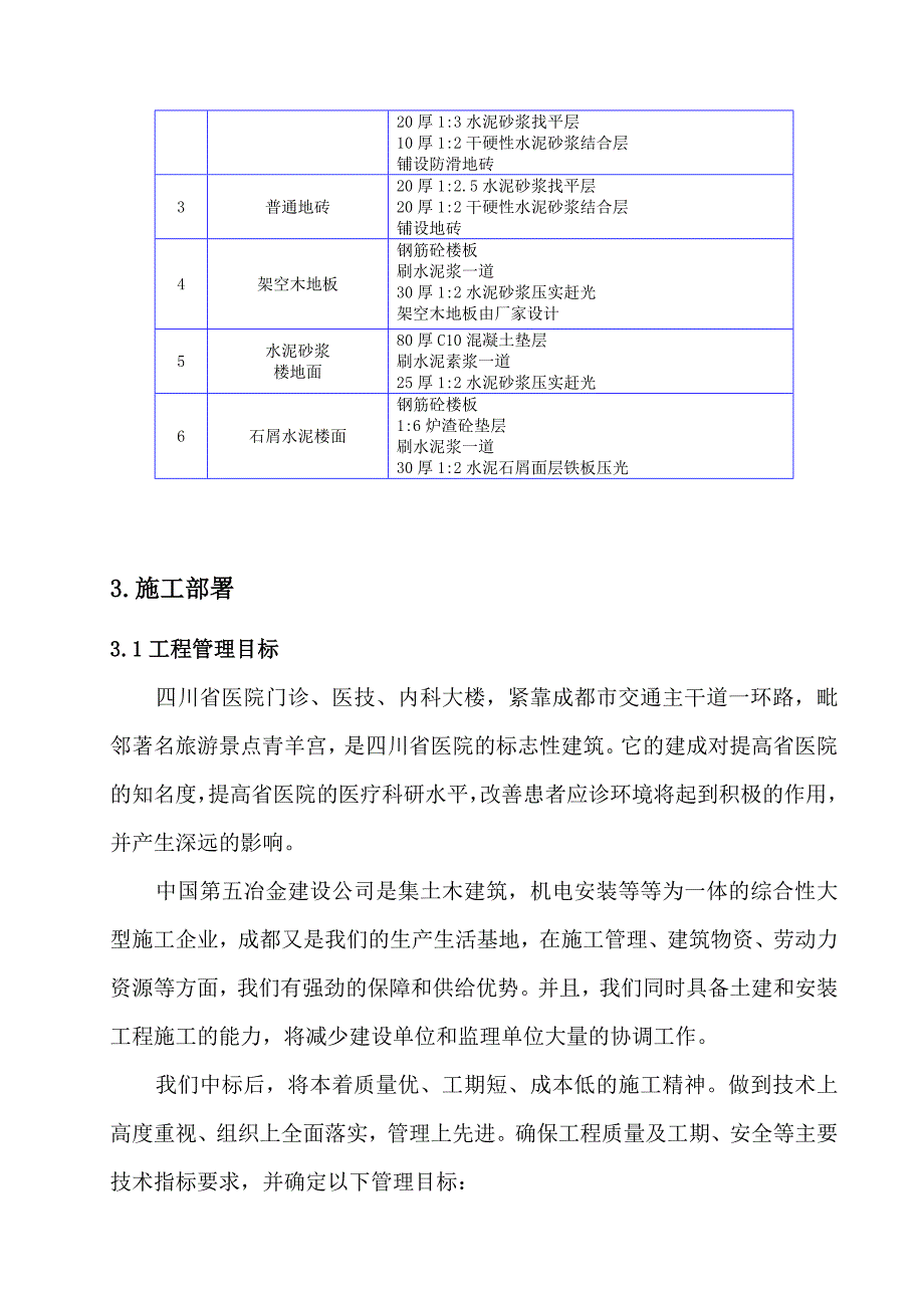 医院综合楼工程施工组织设计_第3页