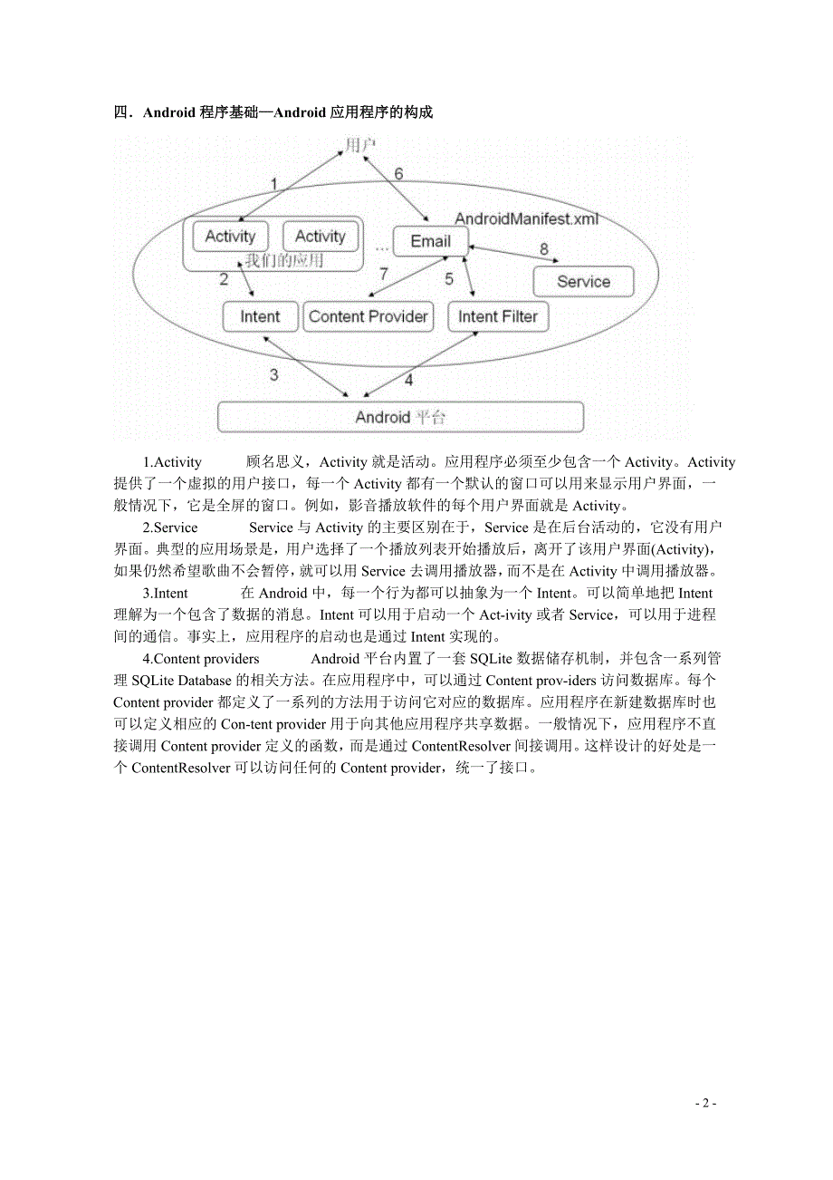 软件课程设计实验报告-基于android平台的视频播放器设计_第3页