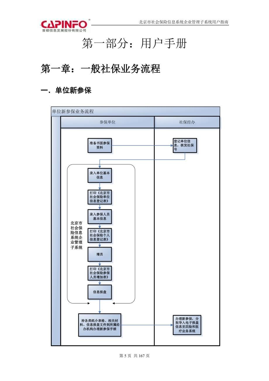 北京市社会保险信息系统企业管理子系统用户指南_第5页