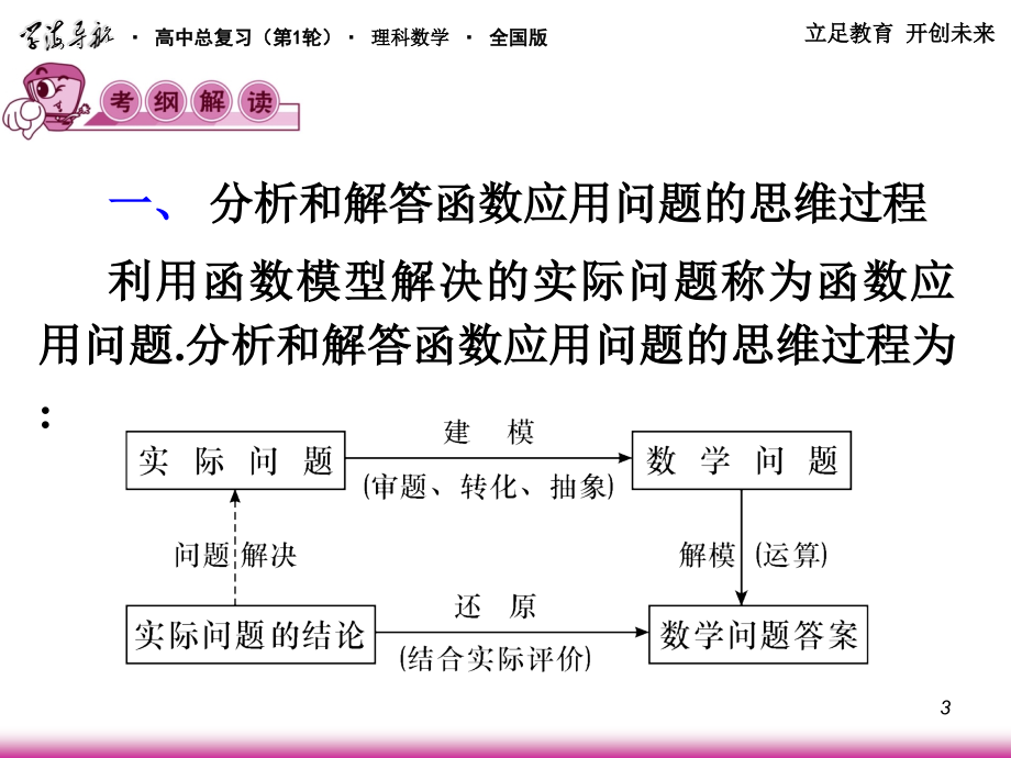 高考理科数学函数的应用复习资料_第3页