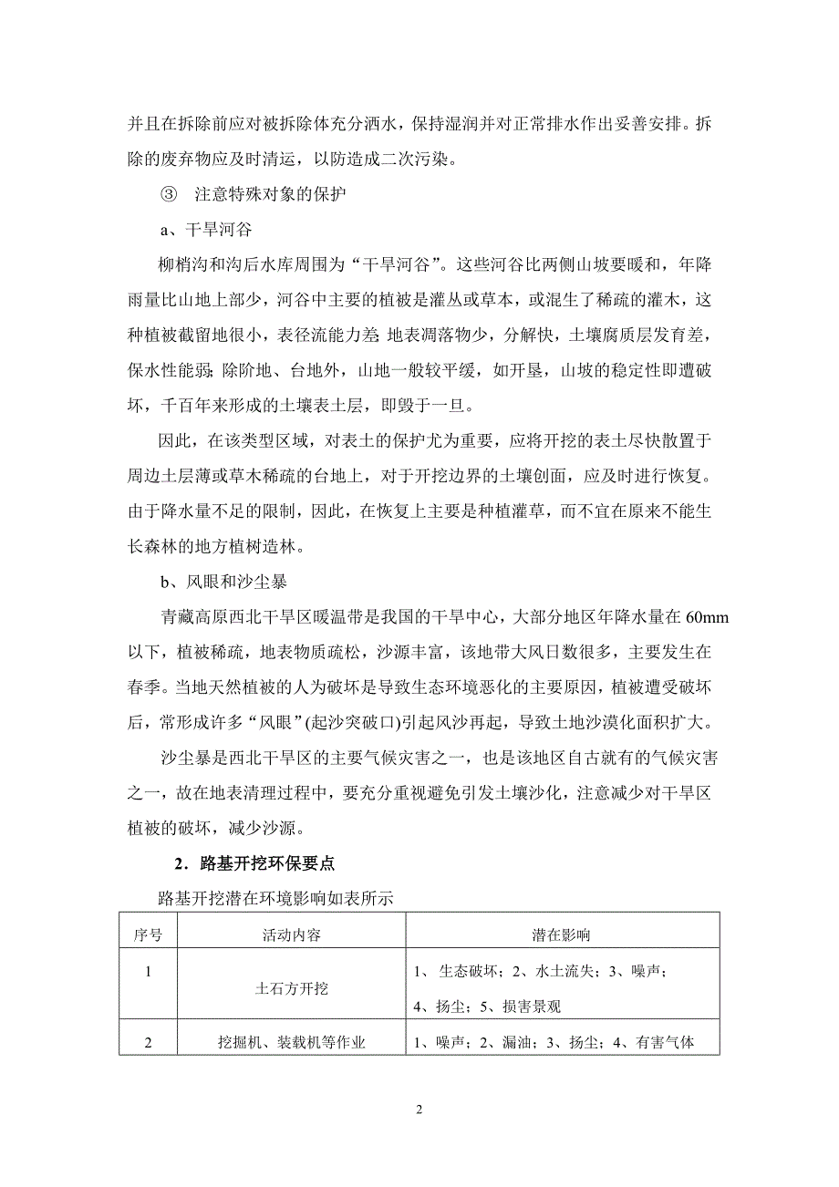 公路工程施工阶段的环境保护监_第2页